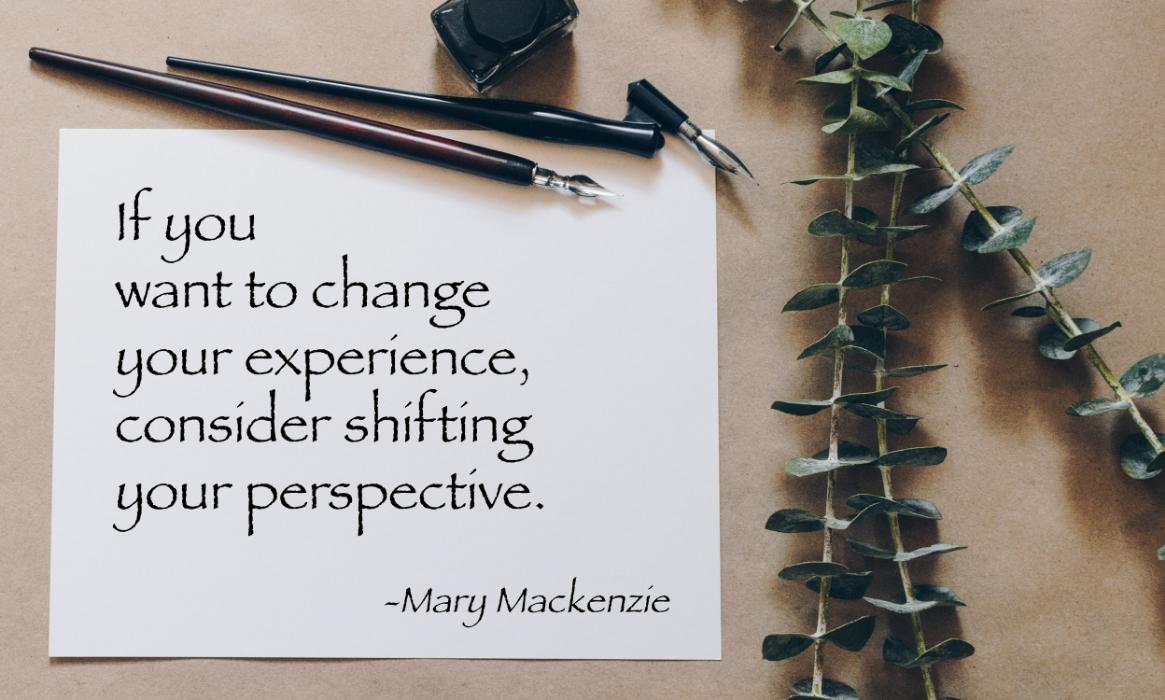 Change Perspective quote
